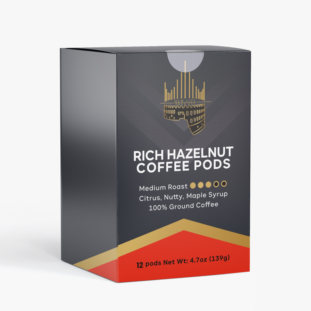 Rich Hazelnut Coffee Pods (Medium Roast)