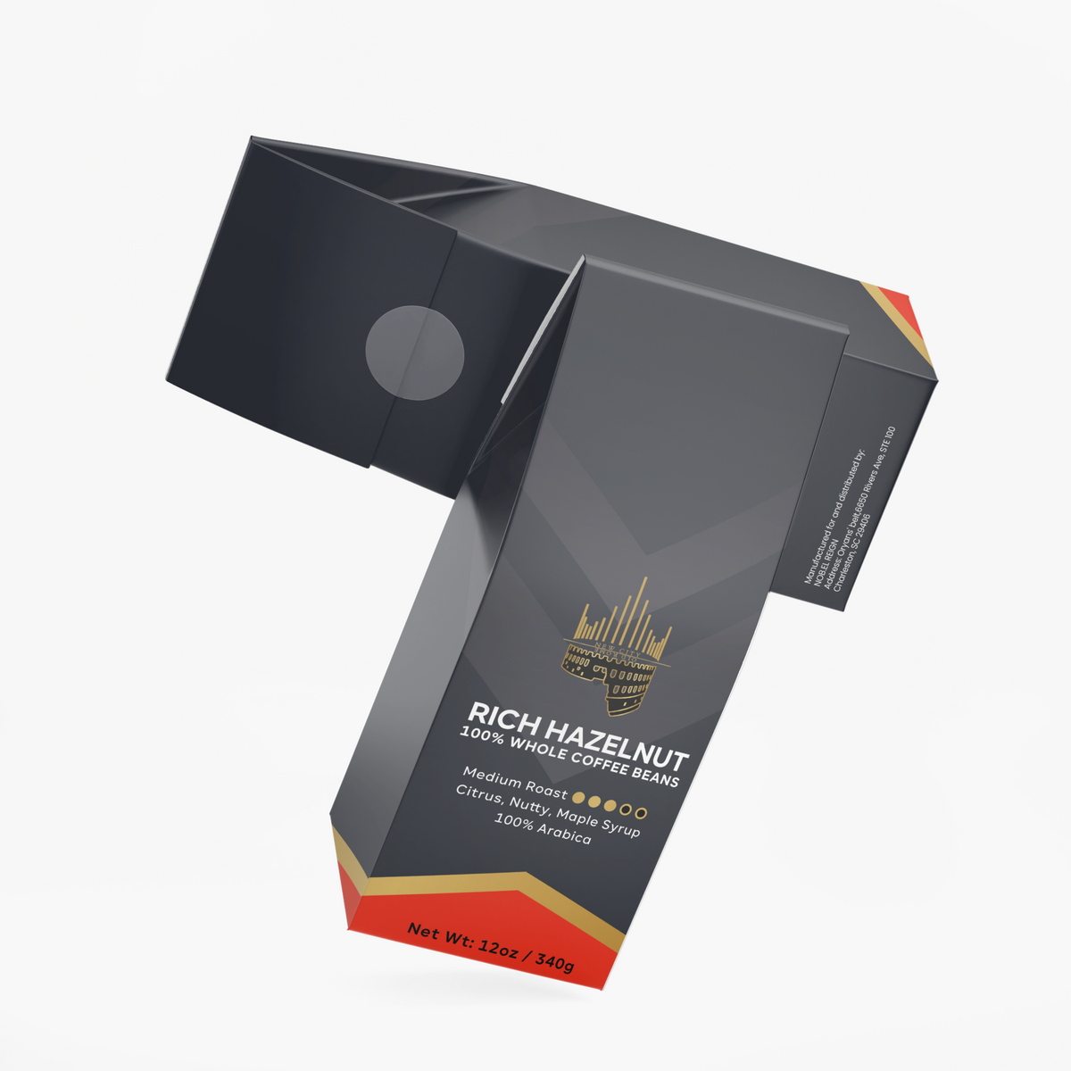 Rich Hazelnut Coffee (Medium Roast)